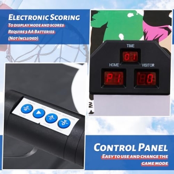 Dual Basketball Arcade Game with LED Scoring System