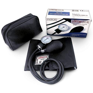 SantaMedical Adult Deluxe Aneroid Blood Pressure Monitor