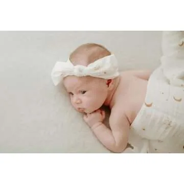 Miaoberry Organic Cotton Baby Muslin Swaddle Blanket Set