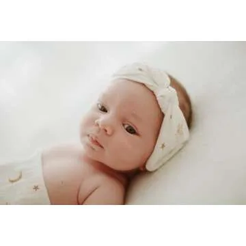 Miaoberry Organic Cotton Baby Muslin Swaddle Blanket Set