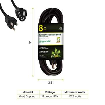Go Green Power Inc. Outdoor Extension Cord