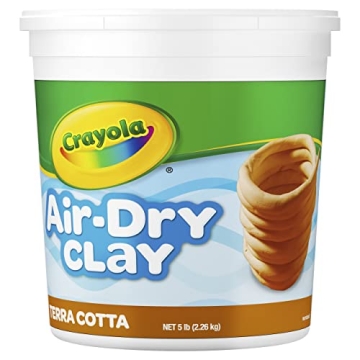 Crayola 5lbs Air Dry Clay for Kids Terra Cotta Bulk Craft