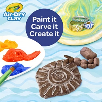 Crayola 5lbs Air Dry Clay for Kids Terra Cotta Bulk Craft
