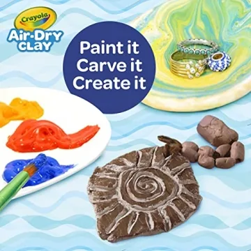 Crayola 5lbs Air Dry Clay for Kids Terra Cotta Bulk Craft