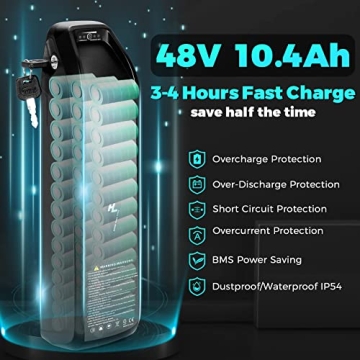 Speedrid Electric Bike 48V 500W Fat Tire for Commuting