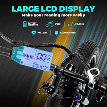 Speedrid Electric Bike 48V 500W Fat Tire for Commuting