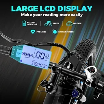 Speedrid Electric Bike 48V 500W Fat Tire for Commuting