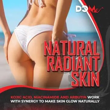 Underarm Whitening Cream - Natural Intimate Area Skin Lightening Cream, Bleaching Cream for Skin Whitening & Dark Spots in Sensitive Areas, Private Parts, Armpit, Elbows & Knees - 3% Kojic Acid (2oz)