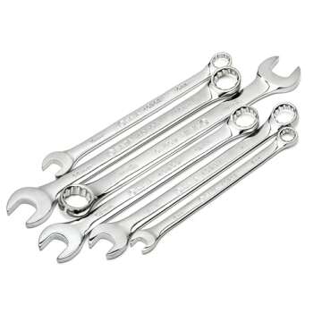 SATA Full-Polish 6-Piece Metric Wrench Set with Rack