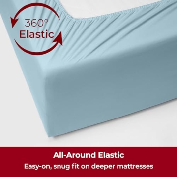 Mellanni Twin XL Sheets - Ultra Soft & Cooling Bedding Set