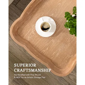 Stylish VONLUCE French Country 19-Inch End Table