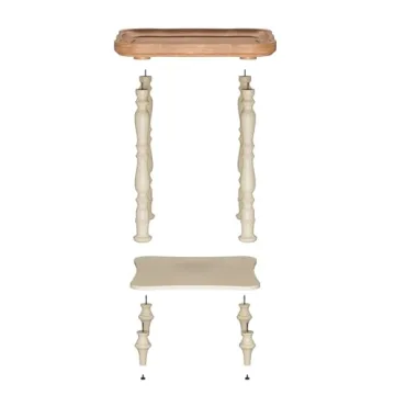 Stylish VONLUCE French Country 19-Inch End Table