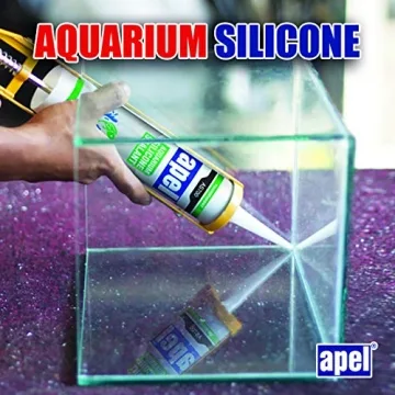 Aquarium 100% Silicone Sealant Safe for Fish 10.4 fl oz