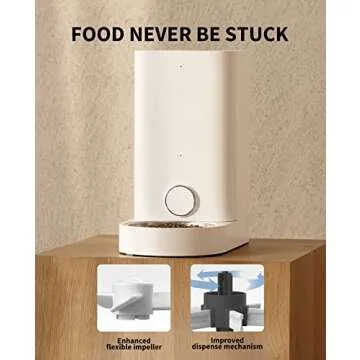 Automatic Cat Feeder with WiFi and App Control