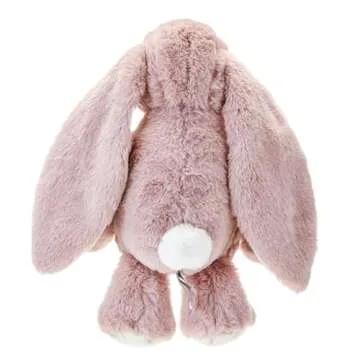 DILLY DUDU Pink Bunny Rabbit Stuffed Animal Plush Toy Best Gifts 10-Inch(L)