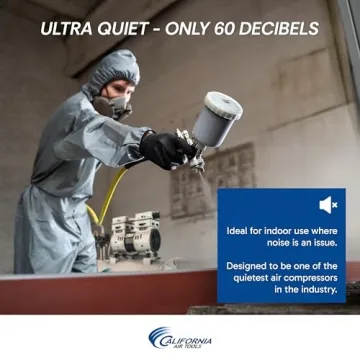 California Air Tools Ultra Quiet Oil-Free Compressor - 60 dBA