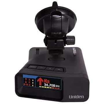 Uniden R7 EXTREME LONG RANGE Laser/Radar Detector, Built-in GPS, Real-Time Alerts, Dual-Antennas Front & Rear w/Directional Arrows, Voice Alerts, Red Light and Speed Camera Alerts