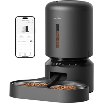 PETLIBRO Automatic Cat Feeder - WiFi Connected with Adjustable Meal Splitter