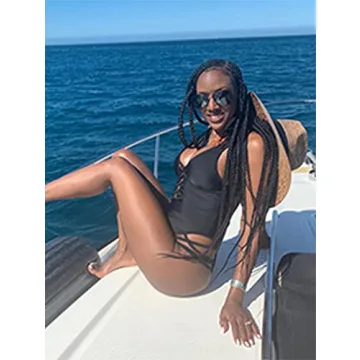 LAGSHIAN One Piece Lace Up Women’s Swimsuit Swimwear