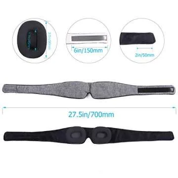 Highway Modular Sleep Mask (Fit Your Unique Face) Eye Mask for Sleeping - No Pressure on Eyes and Great for Travel/Nap/Night Sleeping - Best Night Blinder Eyeshade for Men Women Kids