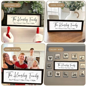 Personalized Last Name Signs for Home Decor