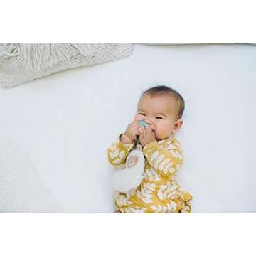 Itzy Ritzy Pacifier & Lovey Set - Includes Silicone Pacifier with Stuffed Animal Lovey - Detachable Plush Llama Pacifier Holder & Coordinating Mint Silicone Pacifier, Ideal for Ages 0 Months & Up