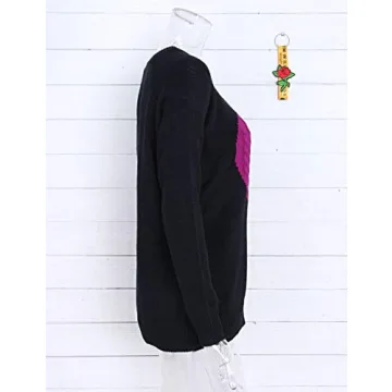 Cute Heart Pullover Sweater for All Occasions