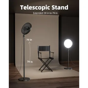 Discover TODI Ring Light – 79" Stand, Perfect for All Creators