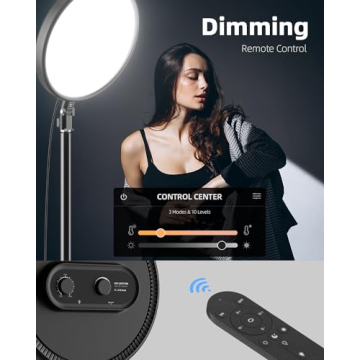 Discover TODI Ring Light – 79" Stand, Perfect for All Creators