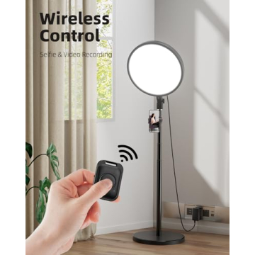 Discover TODI Ring Light – 79" Stand, Perfect for All Creators