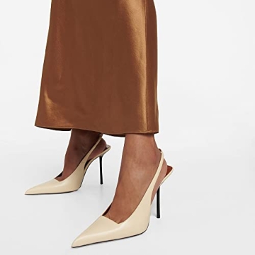 Elegant THESHY Women’s Pointed Toe Stiletto Heels