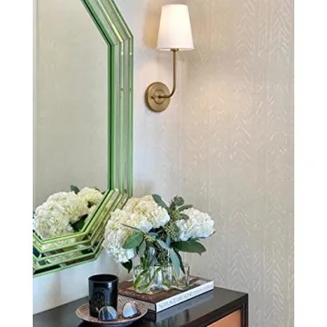 Pathson Vintage Wall Sconces Set of 2 Brass Finish