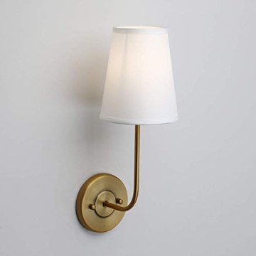Pathson Vintage Wall Sconces Set of 2 Brass Finish
