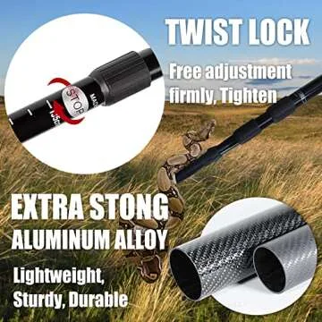 57inch Telescopic Snake Hook for Safe Handling Tools