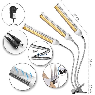 KINGBO Full Spectrum LED Grow Light for Indoor Plants