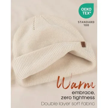 FURTALK Knitted Beanie for Men Women | Warm Winter Hat