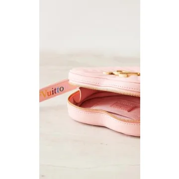 Louis Vuitton Pre-Loved New Wave Heart Crossbody Bag - Pink