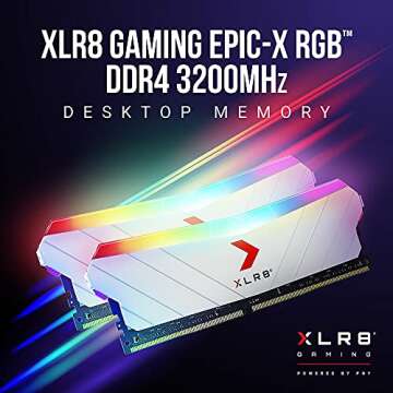 PNY XLR8 32GB DDR4 3200MHz RGB Memory Upgrade