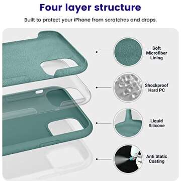 OTOFLY for iPhone 11 Pro Max Cases,11 Pro Max Phone Case, [Military Grade Drop Protection] [Anti-Scr...