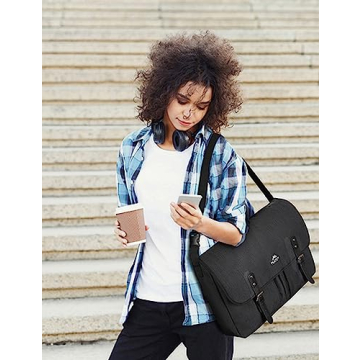 MATEIN 17 Inch Messenger Bag for Men & Women, Stylish & Durable