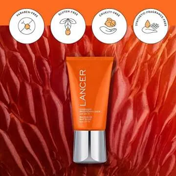 Lancer Skincare Overnight Brightening Mask with Vitamin C and Niacinamide, Anti-Aging Night Face Mask, 1.7 Ounces