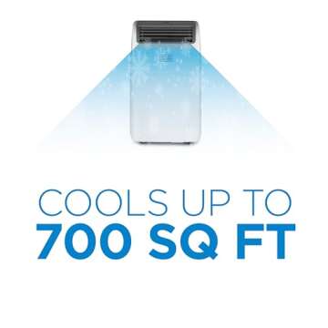 BLACK+DECKER Portable AC 10,200 BTU for Large Rooms