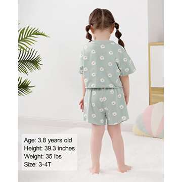 WESIDOM Toddler Girl Clothes Baby Girls Outfits 6M-5T Summer Floral Print Shirt+Shorts+Headband 3pcs Baby Clothing