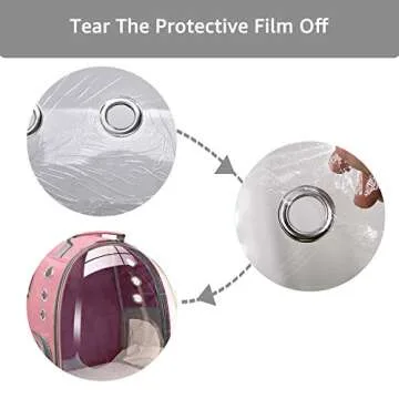 Henkelion Cat Bubble Backpack Carrier for Small Pets