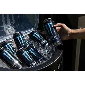 Lo-Carb Monster Energy, Energy Drink, 16 Ounce (Pack of 24)