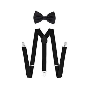 Ziyoot Men's 1920s Accessories Gatsby Gangster Costume Set Plaid Newsboy Cap