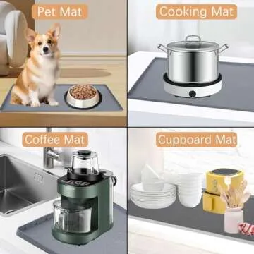 EilIGORSail 34" Under Sink Mat - Flexible Silicone Protector