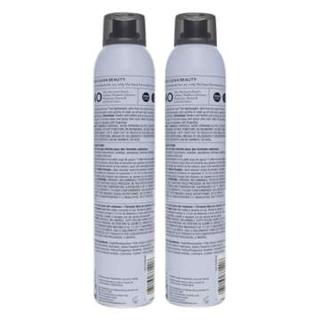 HASK Chia Seed Volumizing Dry Shampoo Kits for all hair types, aluminum free, no sulfates, parabens, phthalates, gluten or artificial colors (6.5oz-Qty2)