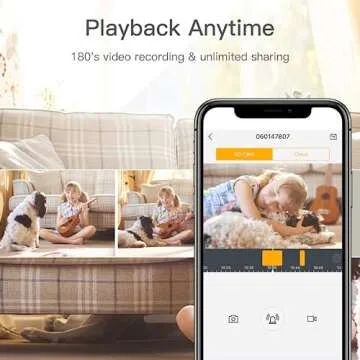 Laxihub Baby Camera 5G WiFi, M1 2K Baby Monitor with Sound & Motion Detection, 2 Way Audio, Night Vision, Smart Home Camera Compatible with Alexa, Google