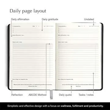 Mal Paper Daily Goal Setter Planner for Mindfulness Success